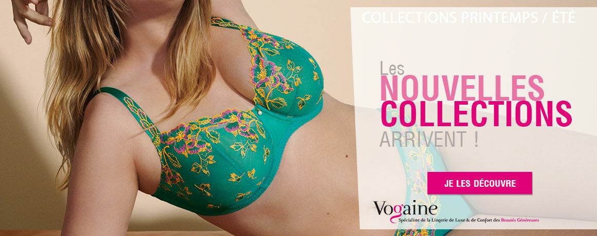 Vogaine : Spécialiste lingerie féminine grande taille & Lingerie