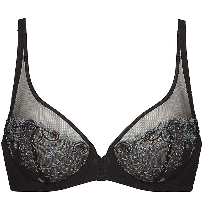 Soutien-gorge à armatures décolleté plongeant