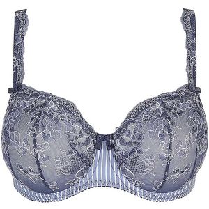 Soutien-gorge balconnet couture verticale