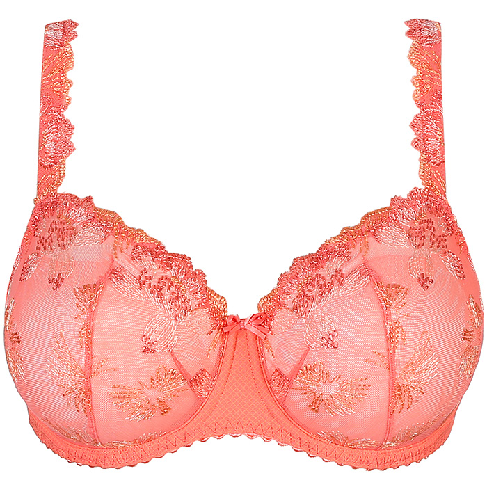 Soutien-gorge balconnet couture verticale