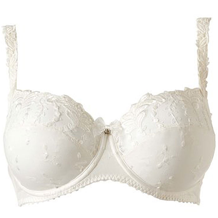 Balconette Bra in Lys with embroidered tulle