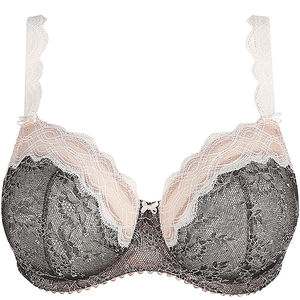 Soutien-gorge balconnet couture verticale