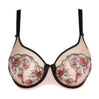 Soutien-gorge balconnet couture verticale