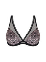 Soutien-gorge demi-mousse fantaisie