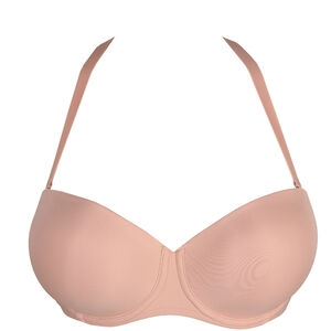 Padded bra - Heart shape Figuras Prima Donna couleur Powder rose Rose  Charbon tailles 100 105 110...