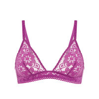 Wireless triangle bra