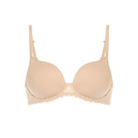 Spacer plunge bra