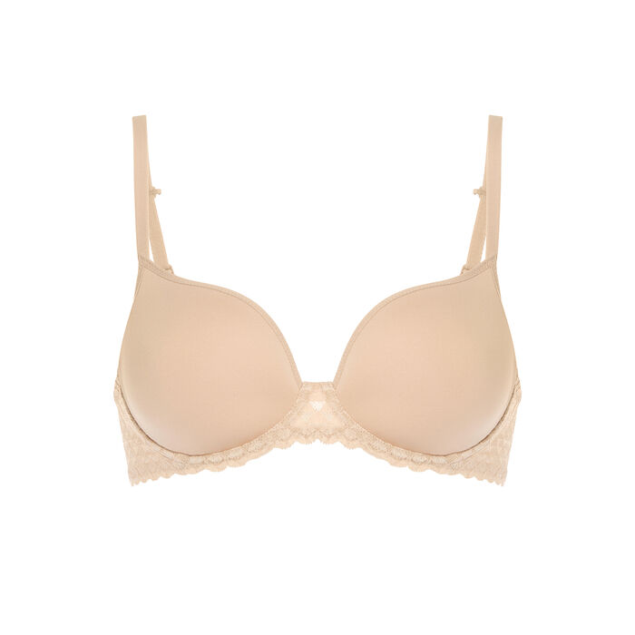 Spacer plunge bra