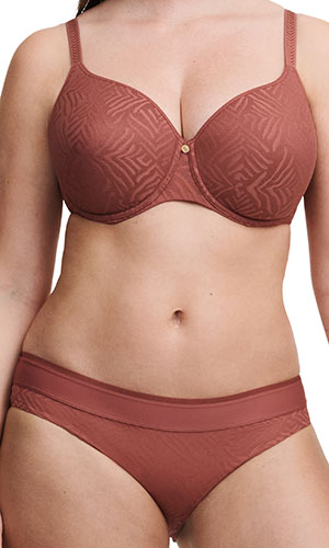 Chantelle 21T4 Graphic Allure Lace Hipster - Amber - Allure Intimate Apparel
