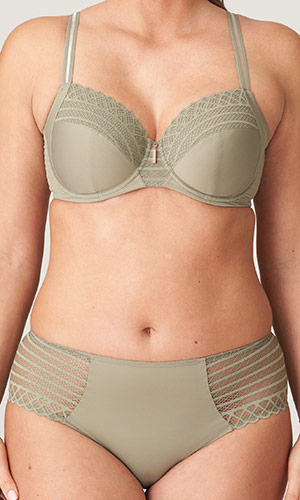 PrimaDonna Twist EAST END Charcoal full cup bra